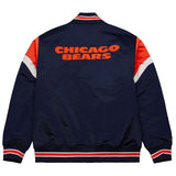 Chicago Bears NFL Jacke Heavyweight Satin Jacket Merchandise Mitchell and Ness