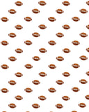 American Football Geschenkpapier - weiss