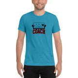 Sofa-Coach - Triblend T-Shirt - Red Block