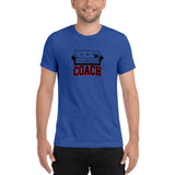 Sofa-Coach - Triblend T-Shirt - Red Block